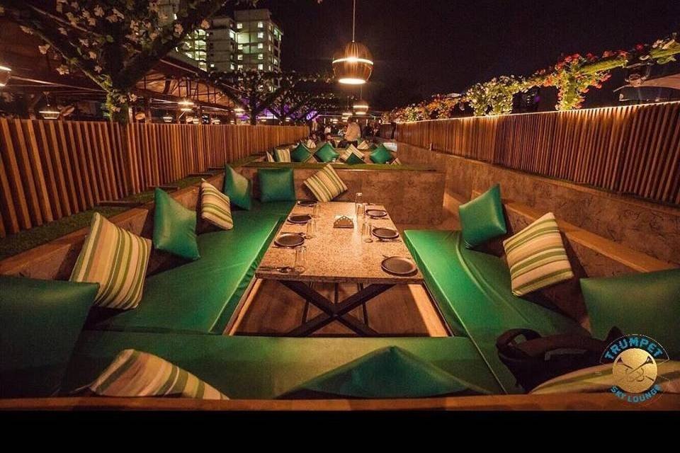 Sky Lounge Prestige Ocean Towers Marine Lines luxury sea facing residences