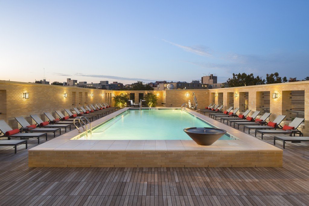 Rooftop Infinity Pool Prestige Ocean Towers Marine Lines luxury sea facing residences