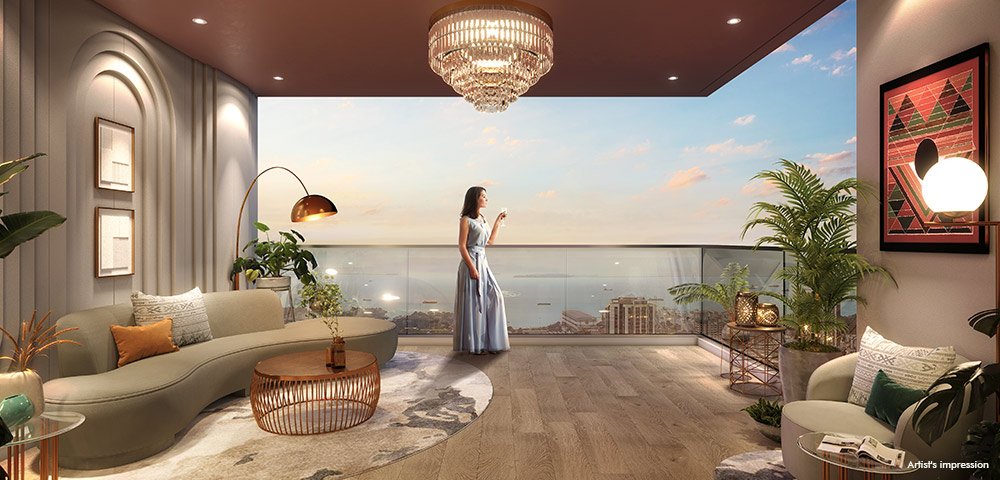 Luxury urban penthouse